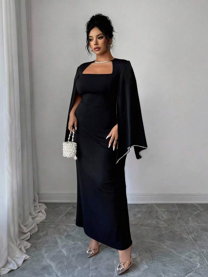Rochie maxi SHEIN, negru