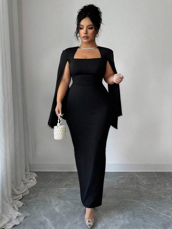 Rochie maxi SHEIN, negru