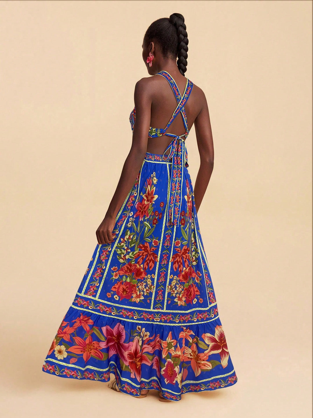 SHEIN Maxi ruha, kék