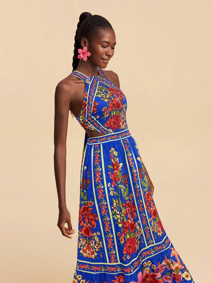 SHEIN Maxi ruha, kék