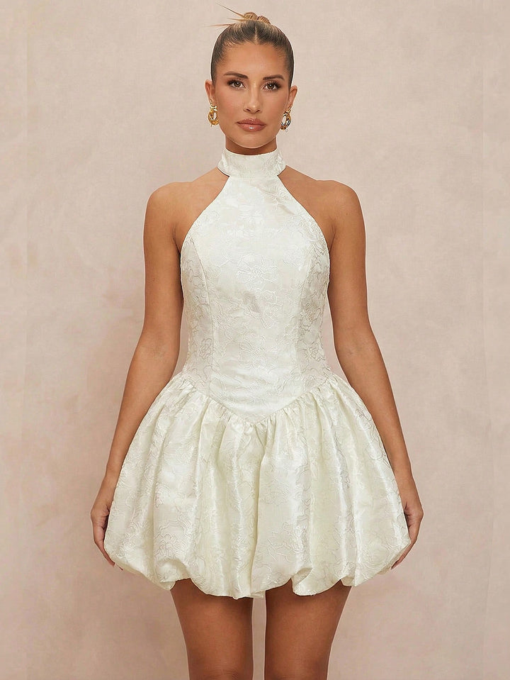 Rochie mini SHEIN, alb