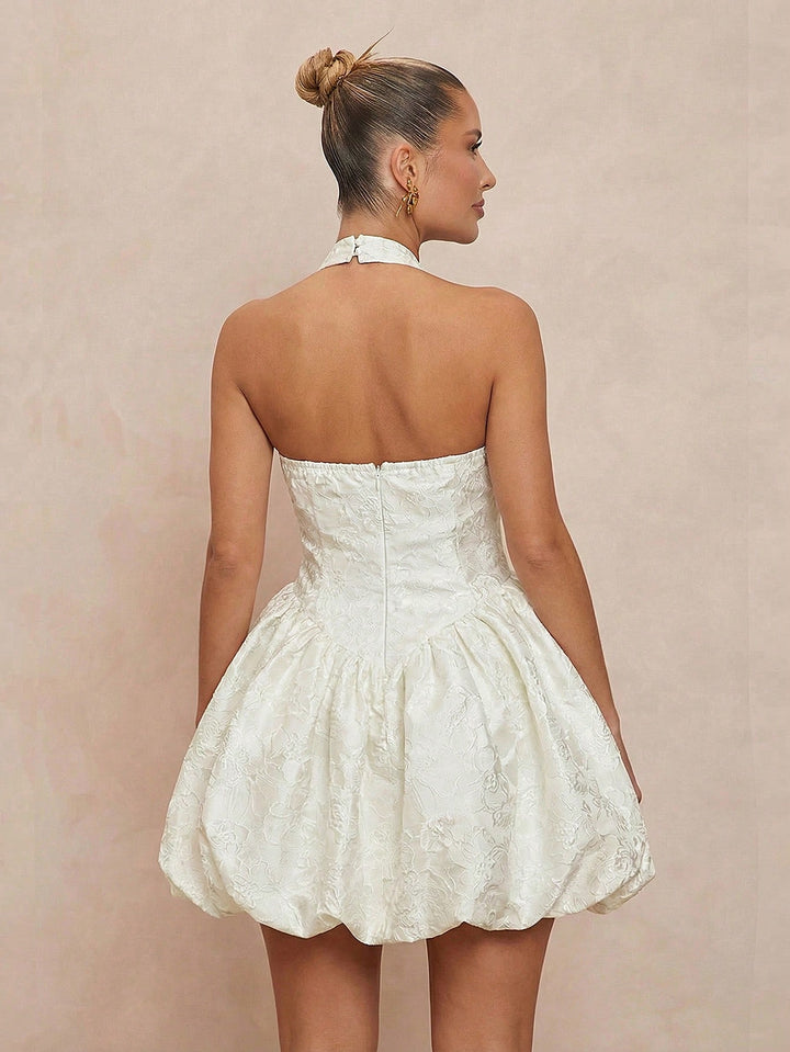 Rochie mini SHEIN, alb