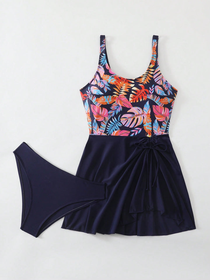 Costum de baie SHEIN, mix culori