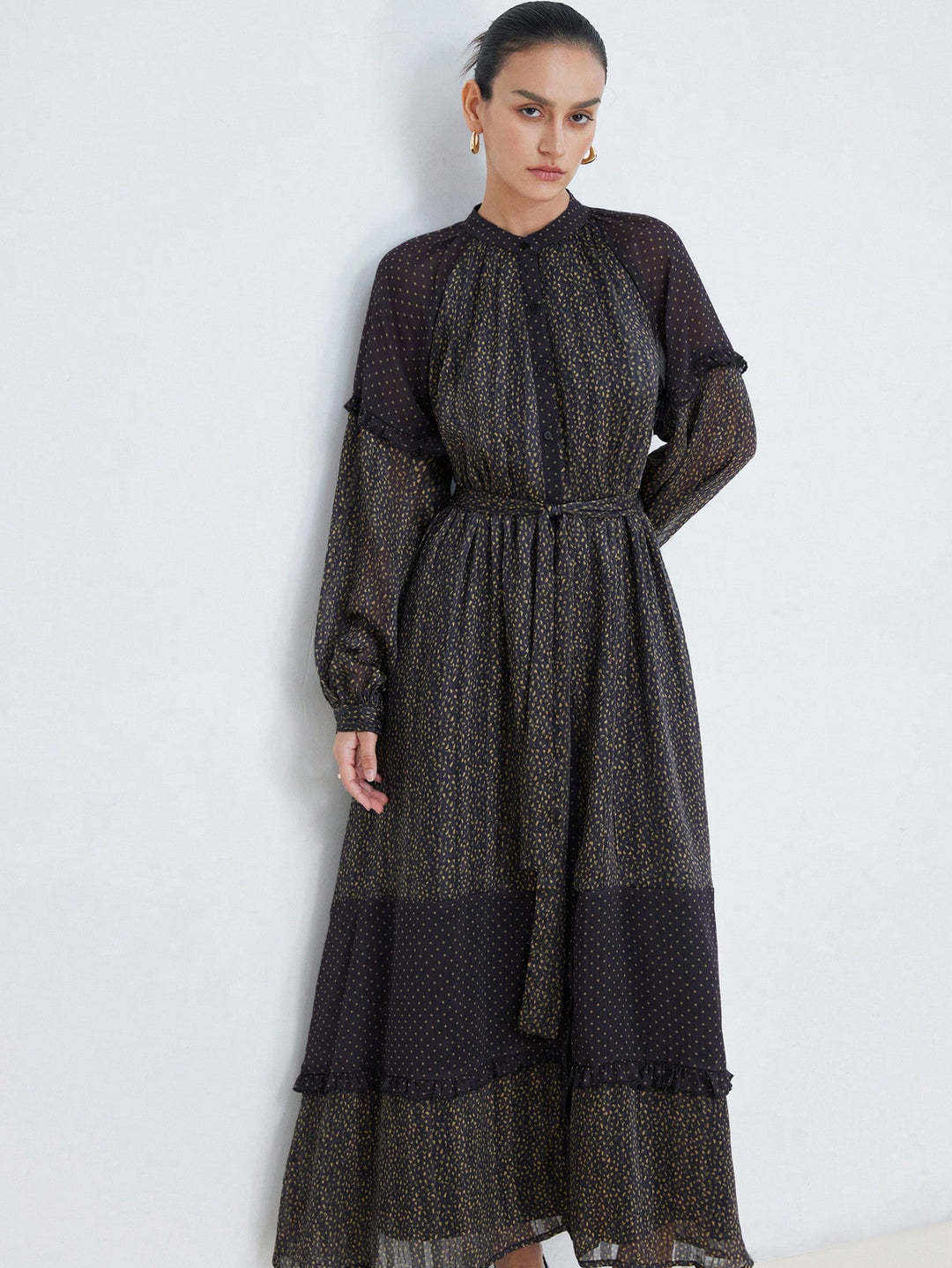 Rochie maxi SHEIN, mix culori