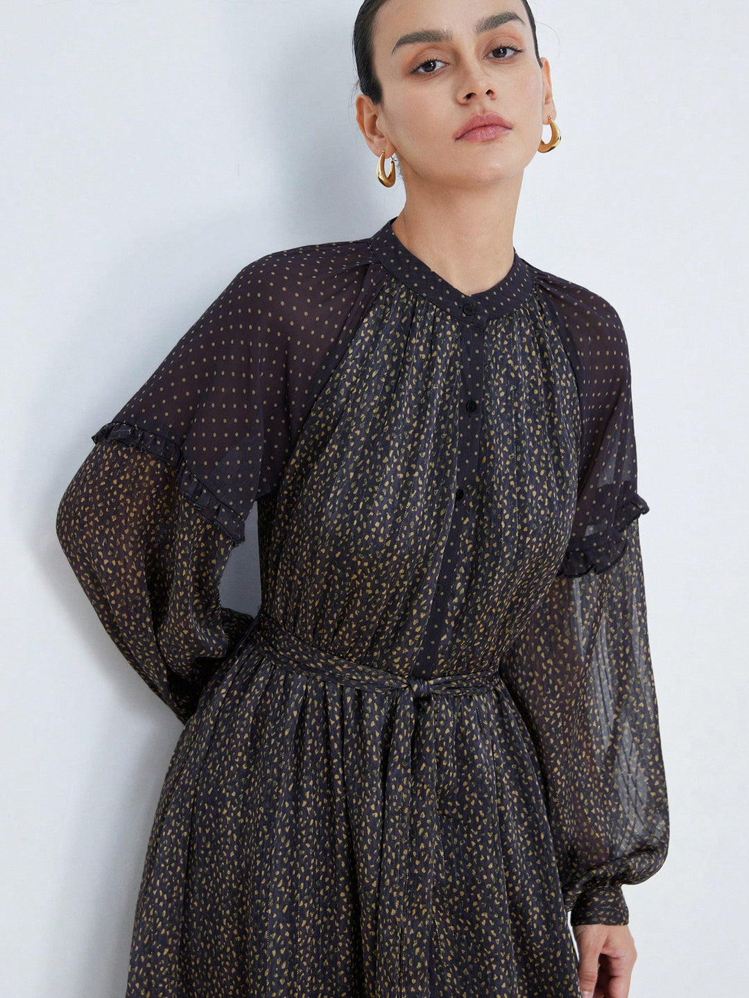 Rochie maxi SHEIN, mix culori