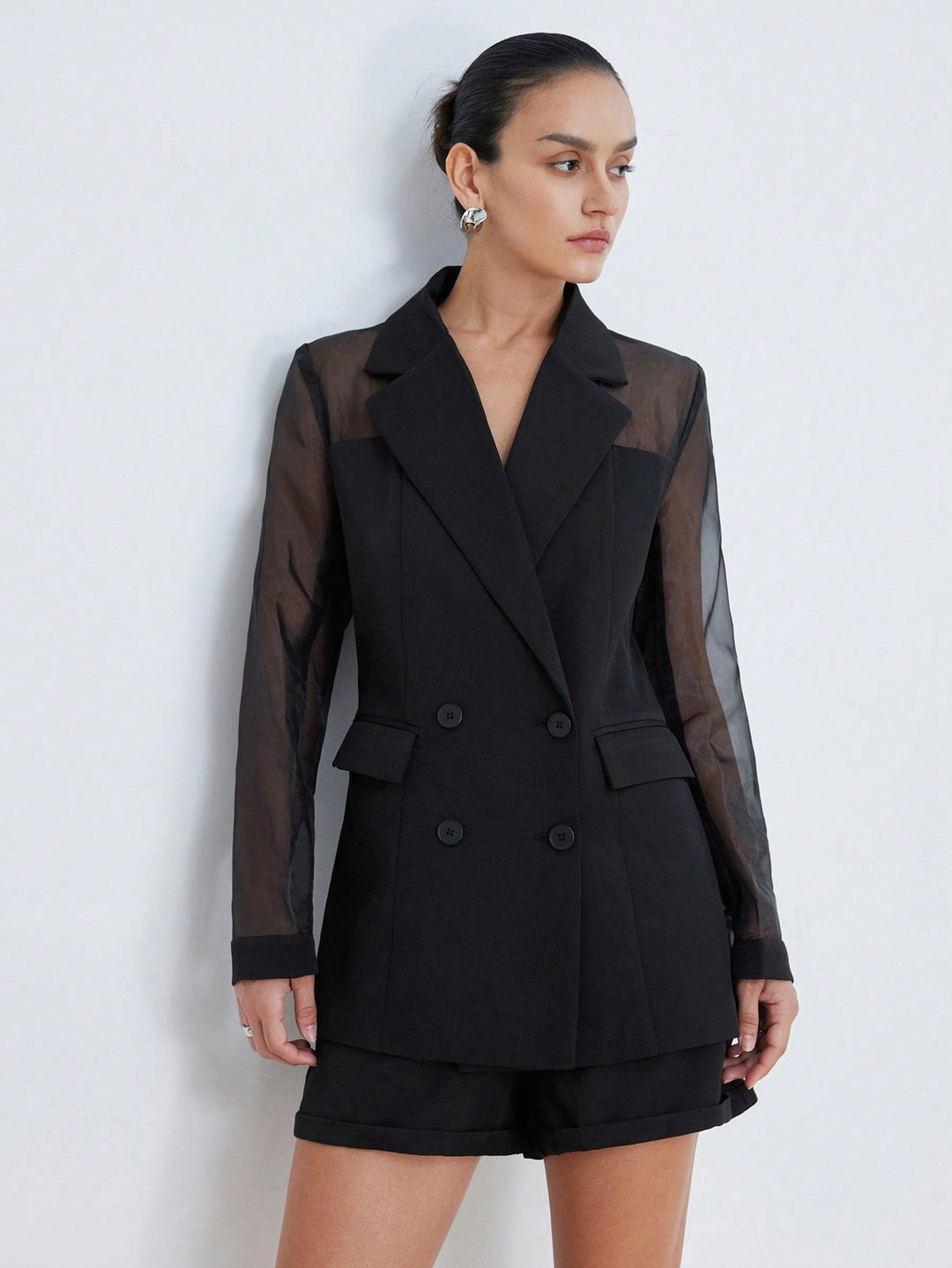 Costum SHEIN, negru