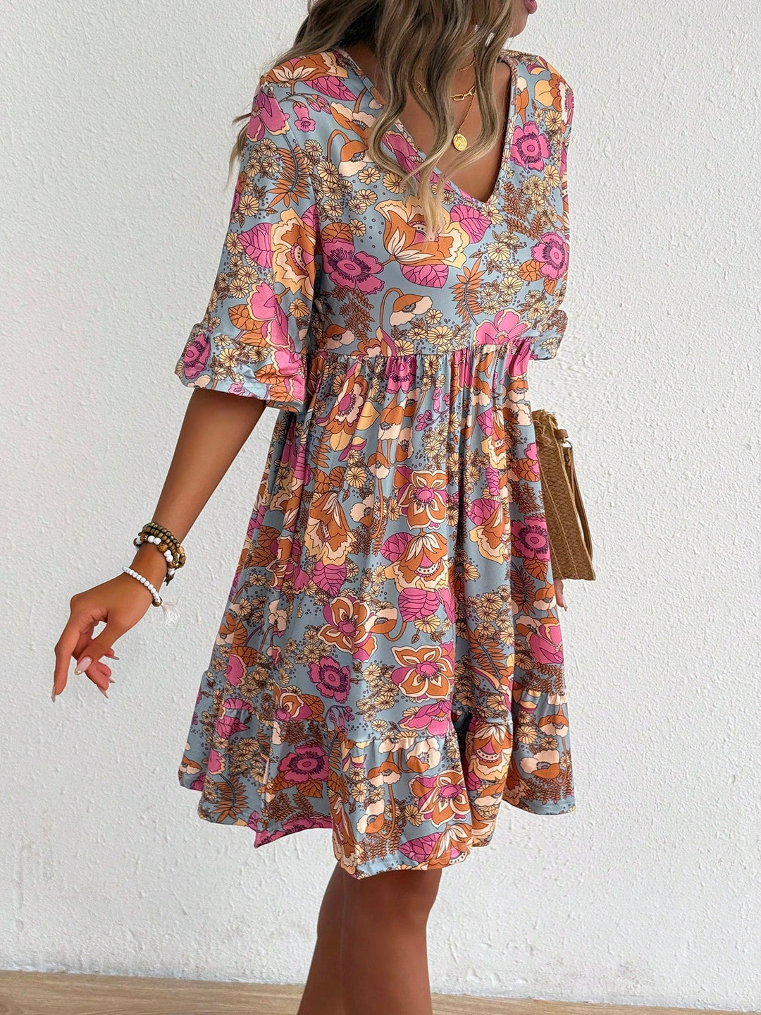 Rochie mini SHEIN, mix culori