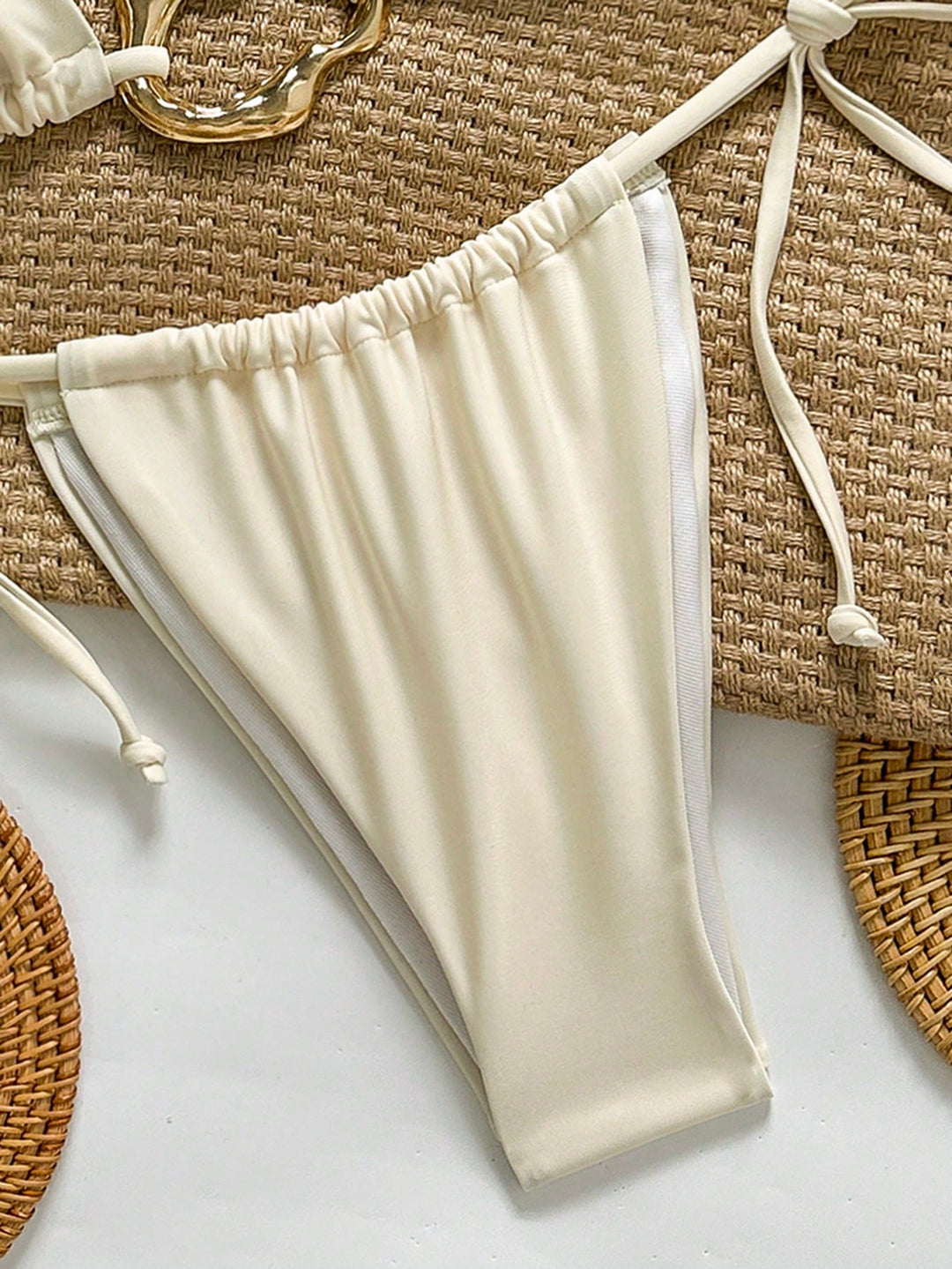 Set bikini SHEIN, alb