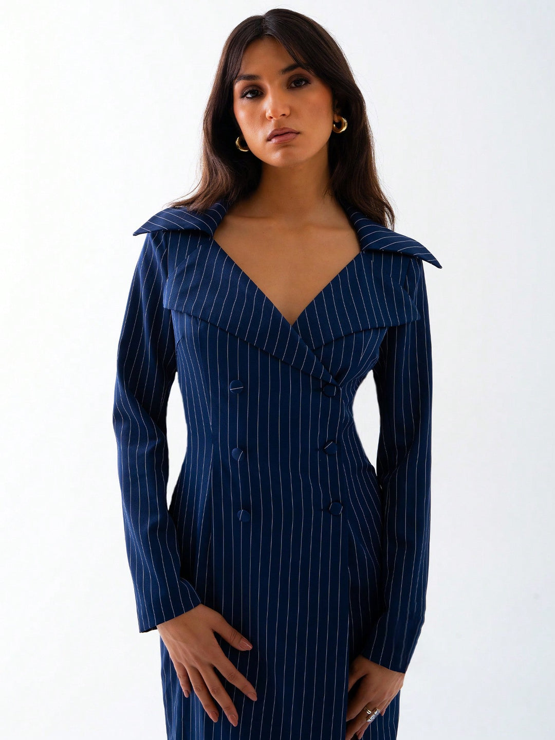 Rochie maxi SHEIN, albastru