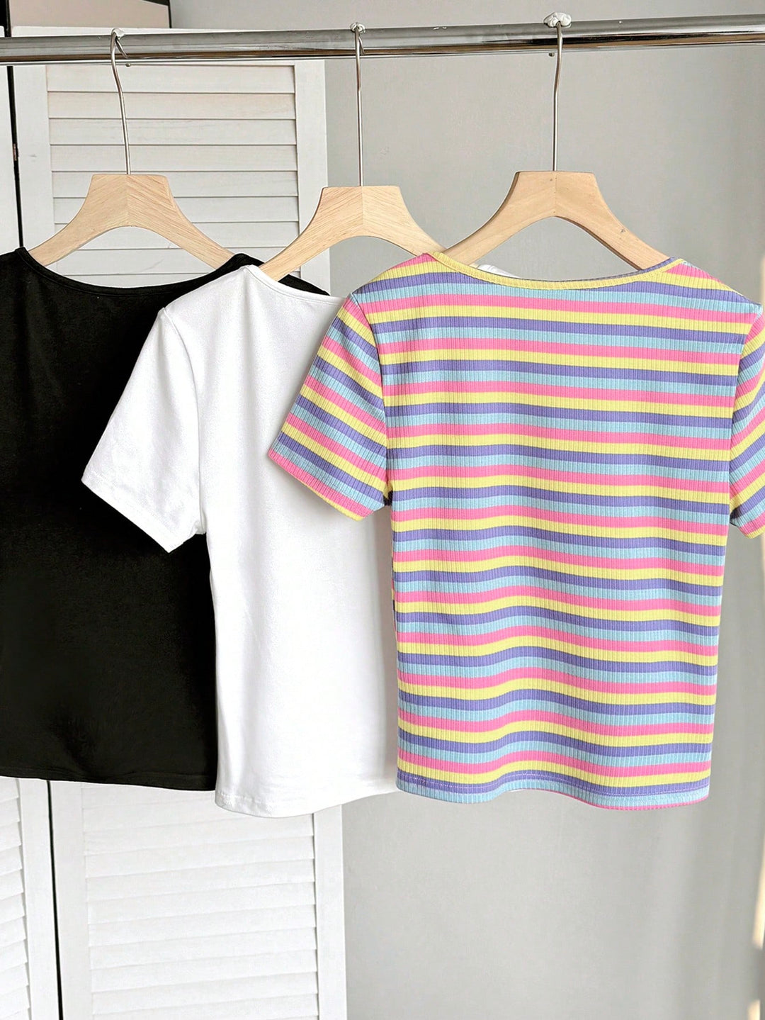 Tricou SHEIN, mix culori