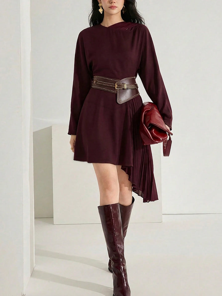 Rochie scurtă SHEIN, maro