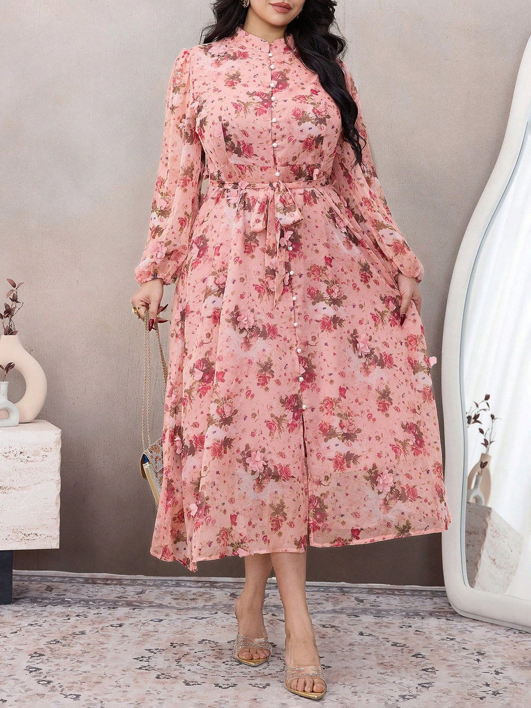 Rochie SHEIN, mix culori