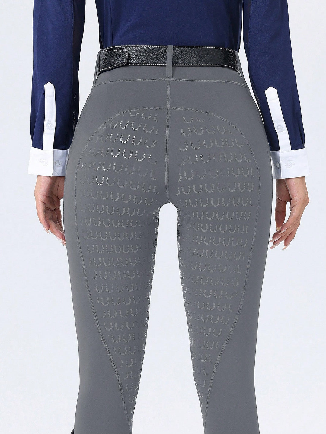 Pantaloni de echitație SHEIN, gri