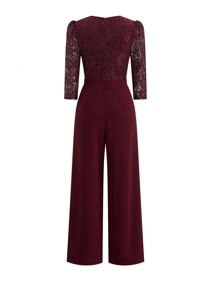 SHEIN jumpsuit, piros