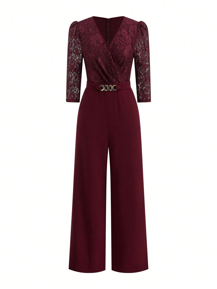 SHEIN jumpsuit, piros