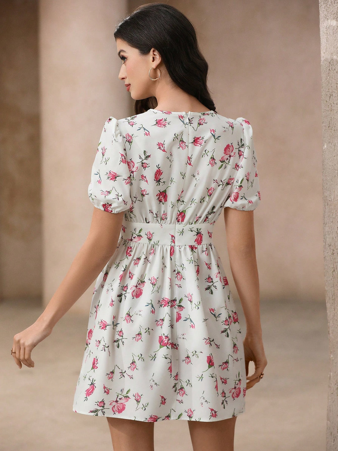 Rochie scurtă SHEIN, mix culori