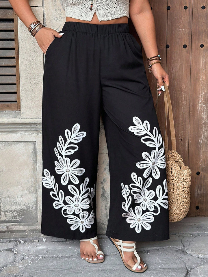 Pantaloni SHEIN, negru