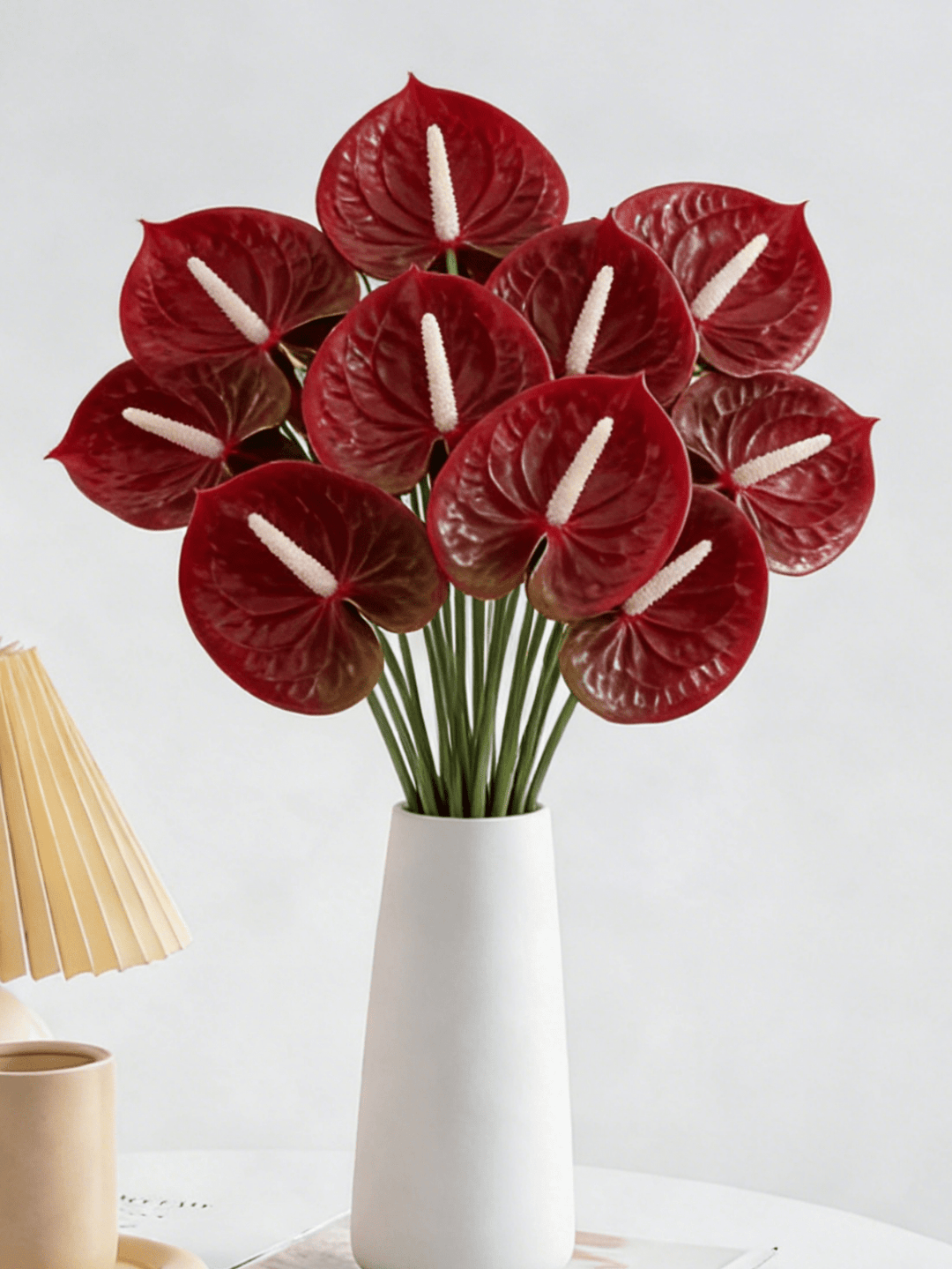 Floari artificiale SHEIN, mix culori