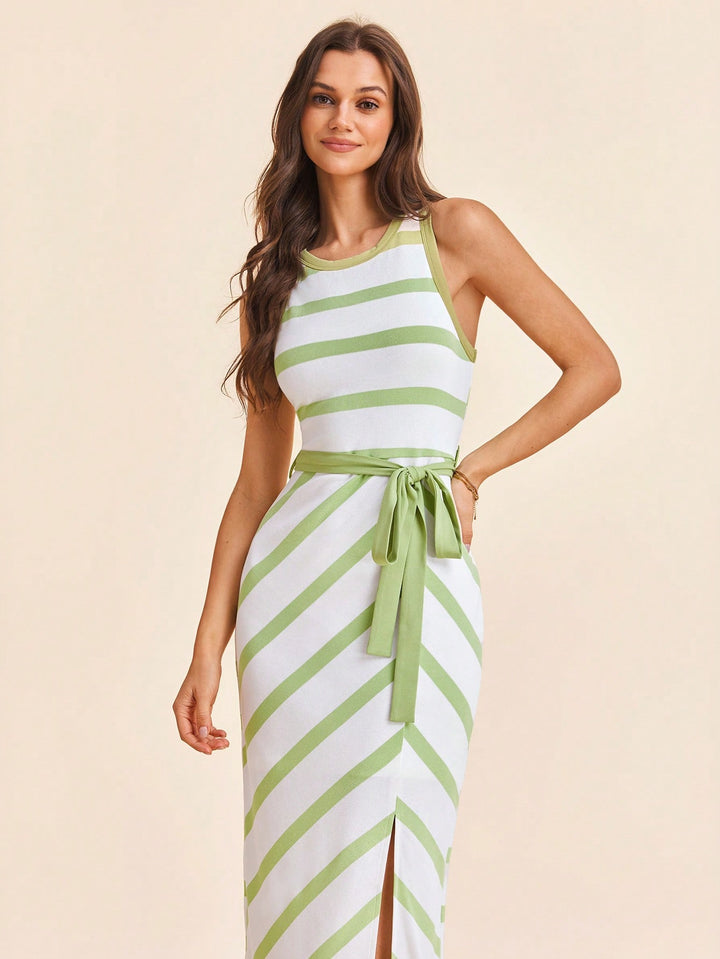 Rochie maxi SHEIN, verde