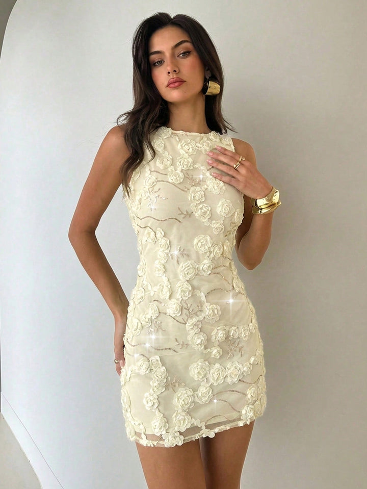 Rochie mini SHEIN, galben