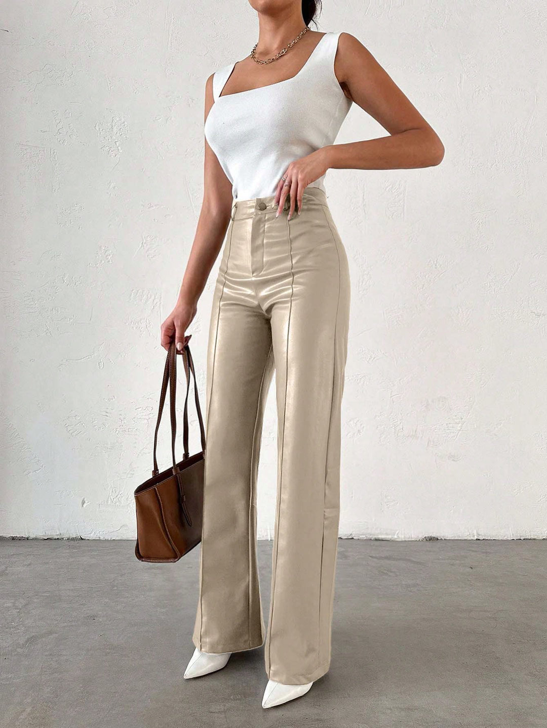 Pantaloni SHEIN, bej