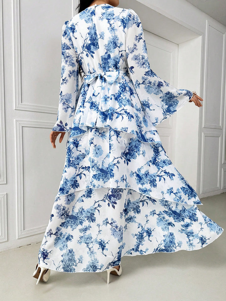 Rochie maxi SHEIN, mix culori