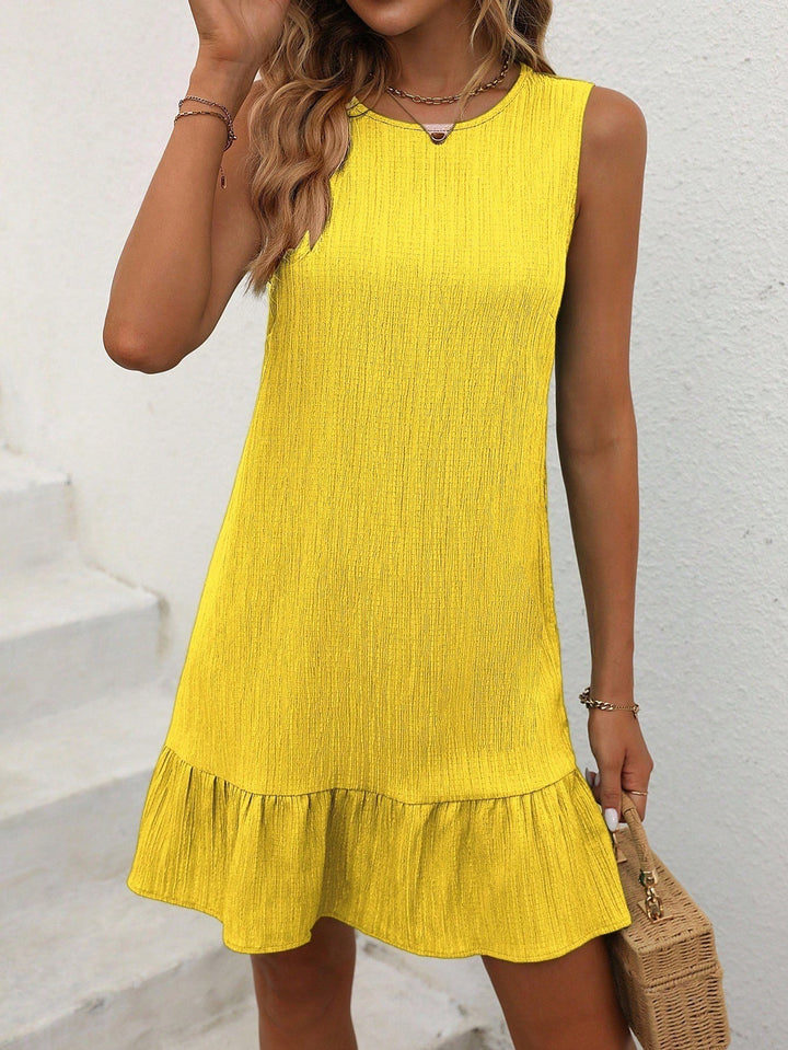 Rochie mini SHEIN, galben
