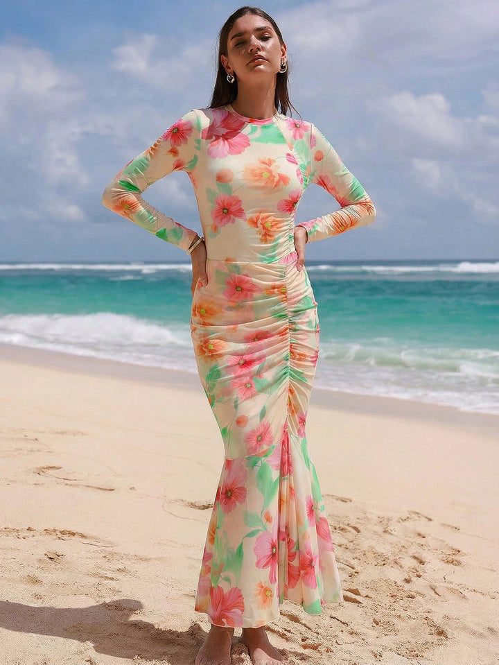 Costum de baie SHEIN, mix culori