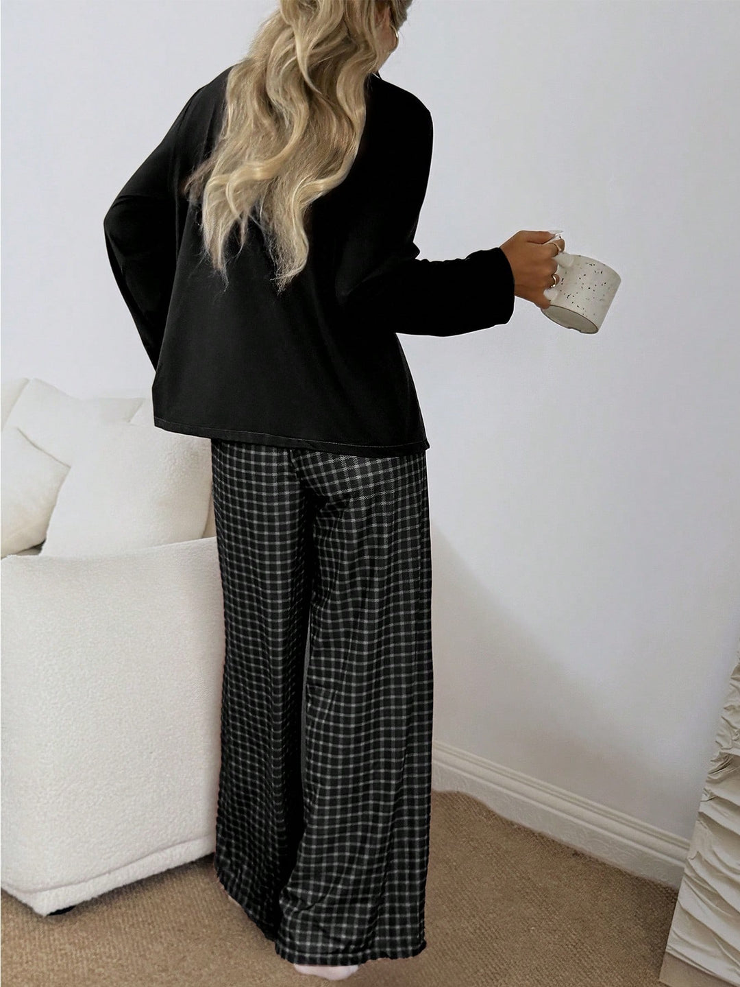 Compleu pijamale SHEIN, mix culori