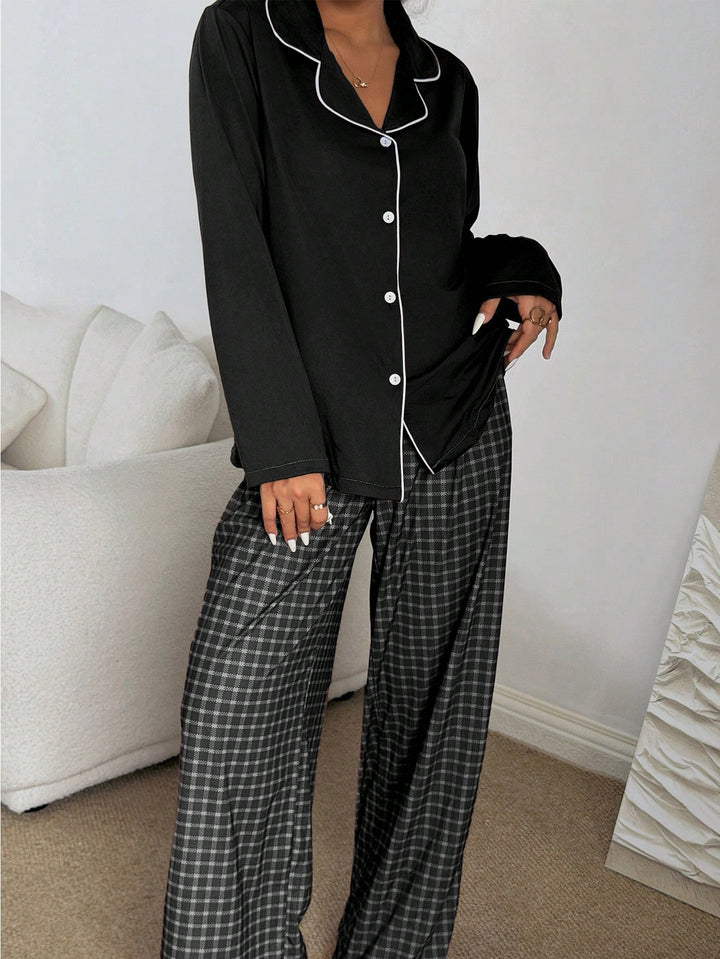 Compleu pijamale SHEIN, mix culori