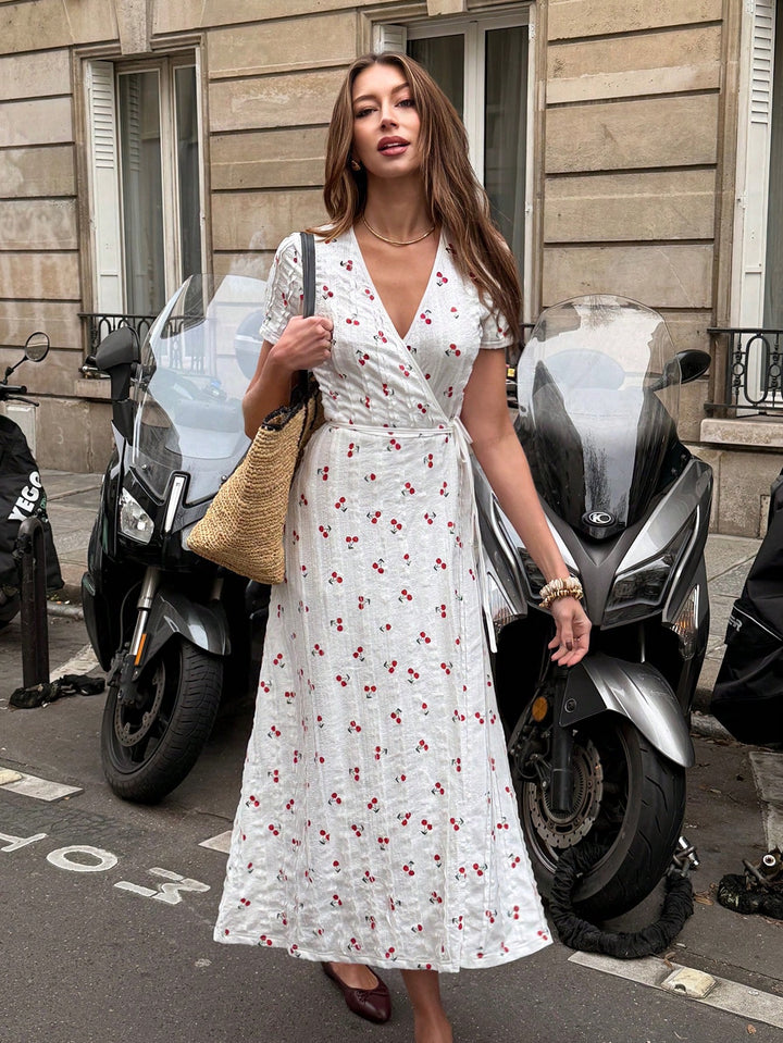 Rochie maxi SHEIN, mix culori