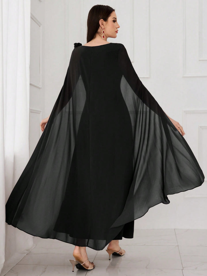 Rochie maxi SHEIN, negru