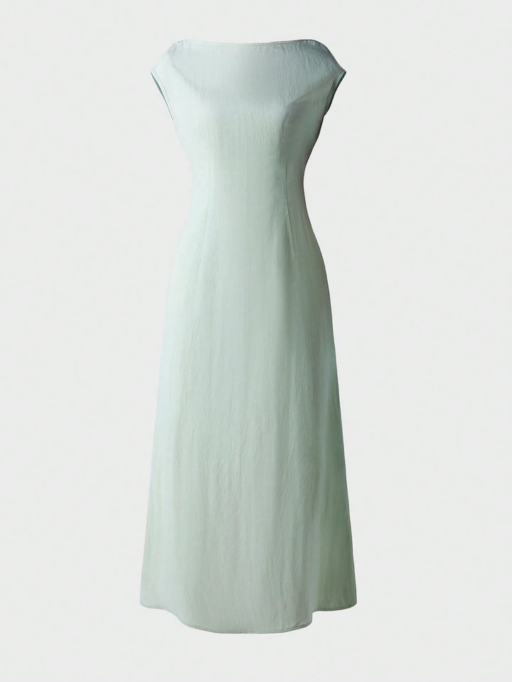 Rochie maxi SHEIN, verde
