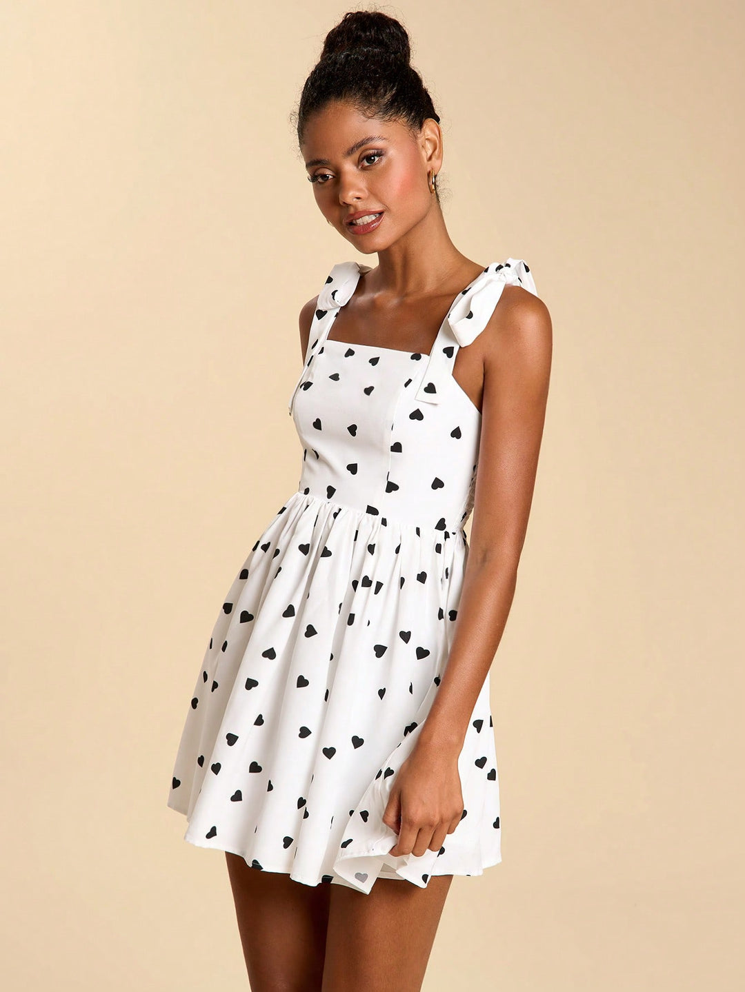 SHEIN mini ruha, fekete