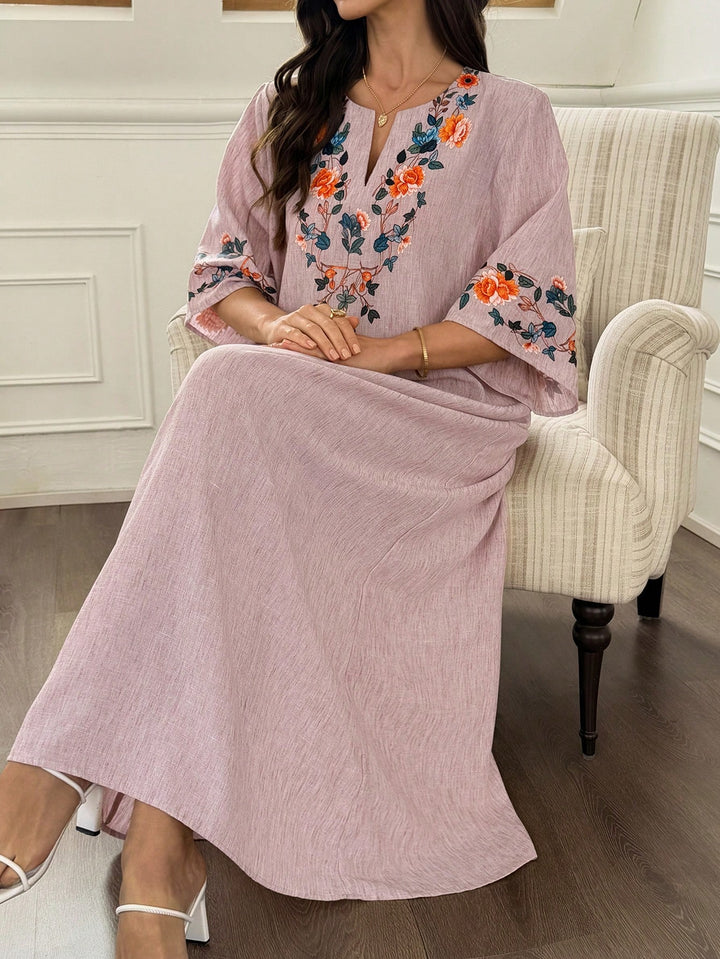 Rochie midi SHEIN, roz