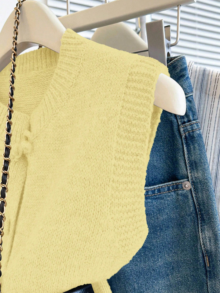Cardigan SHEIN, galben