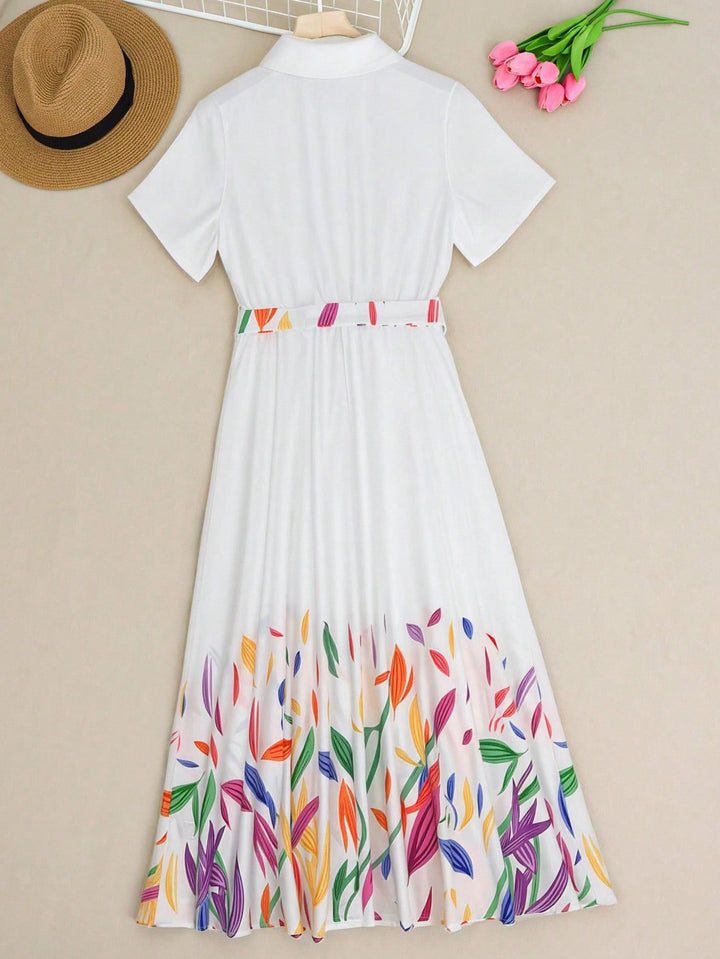 Rochie maxi SHEIN, alb