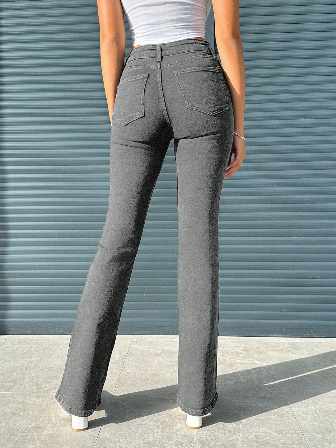 Jeans SHEIN, gri