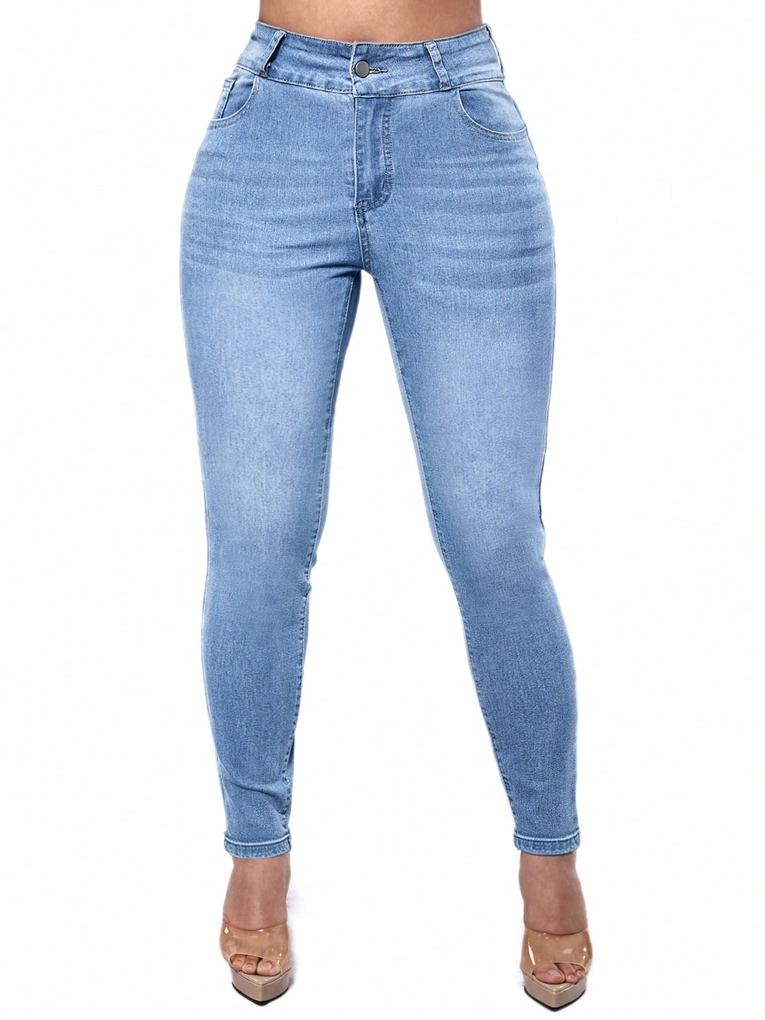 Jeans SHEIN, albastru