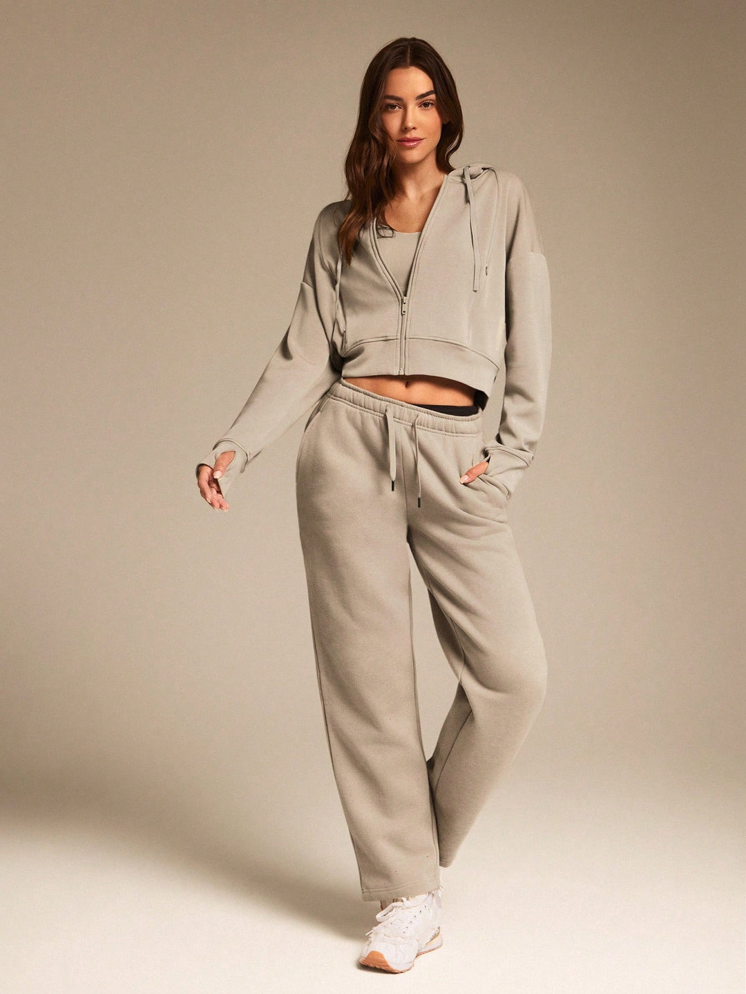 SHEIN sportdzseki, khaki