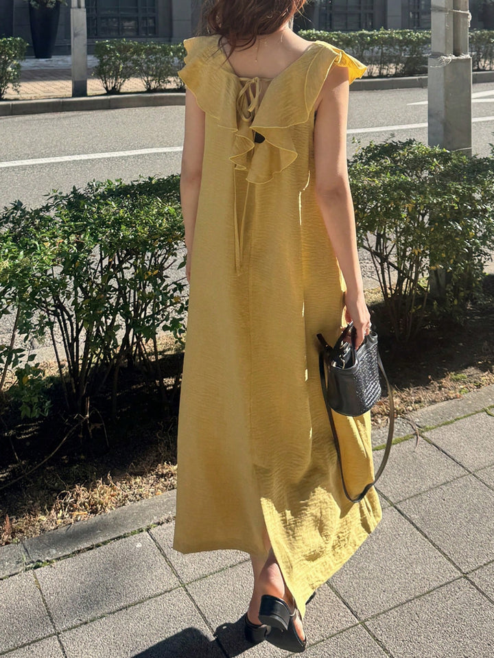 Rochie maxi SHEIN, galben