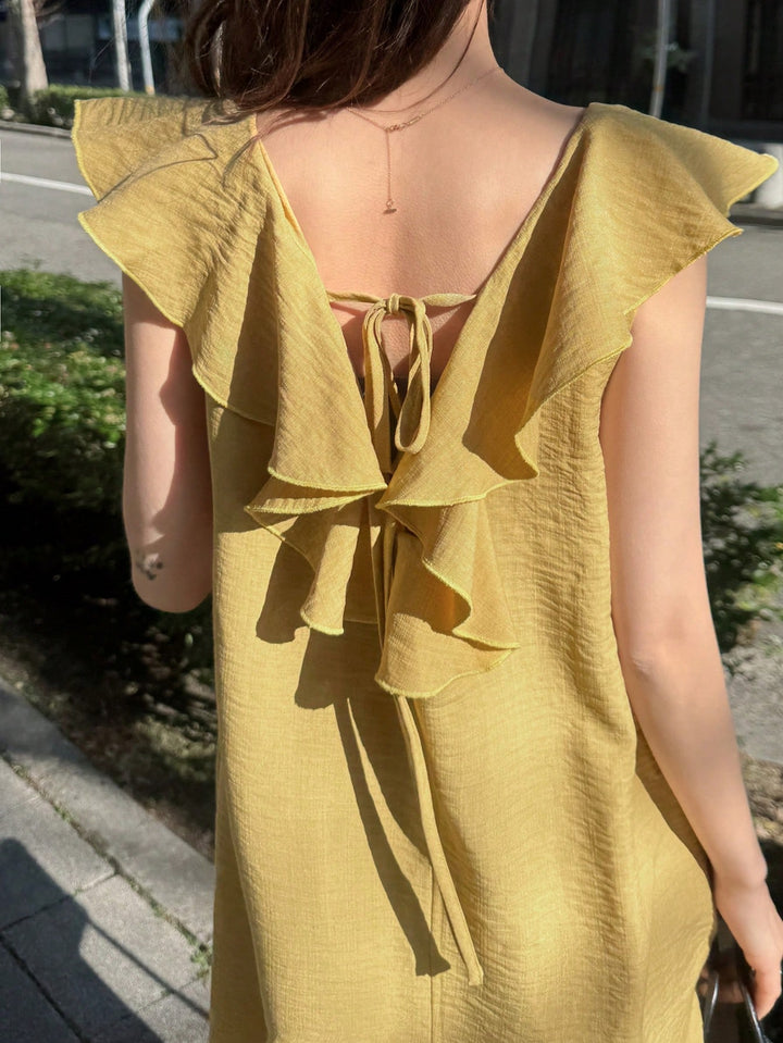 Rochie maxi SHEIN, galben