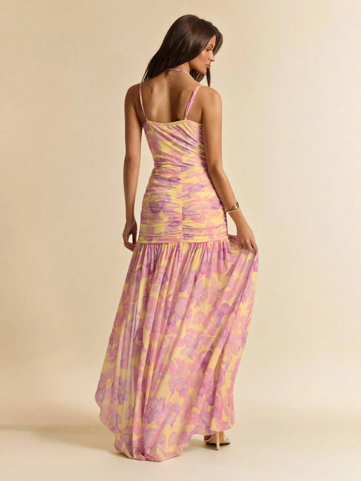 Rochie maxi SHEIN, mix culori