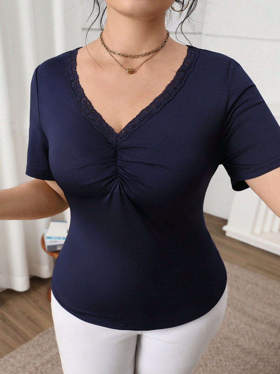 Tricou SHEIN, albastru
