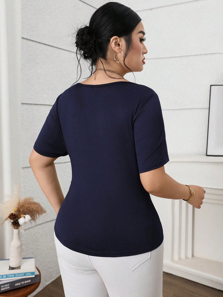 Tricou SHEIN, albastru