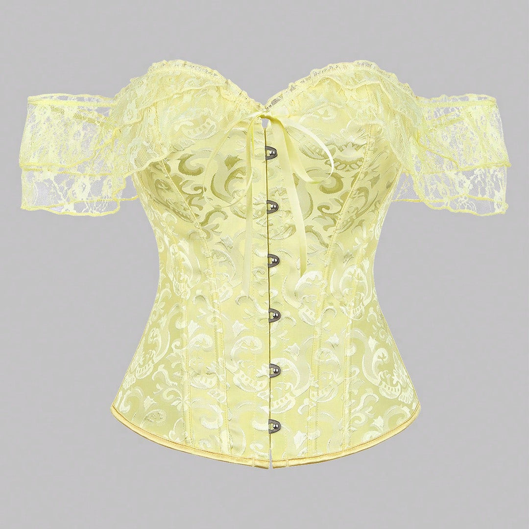 Corset damă SHEIN, galben, mărimea S