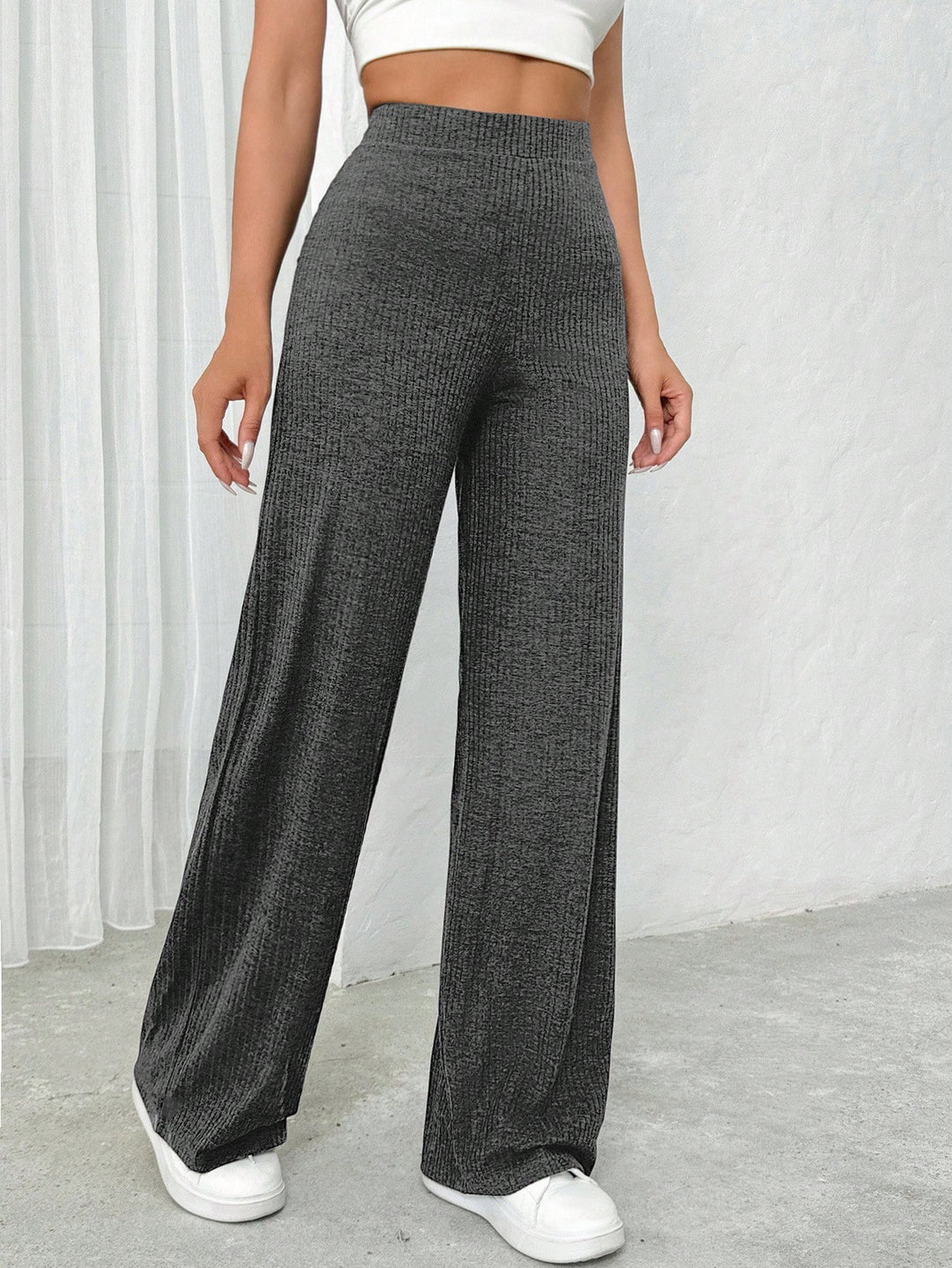 Pantaloni SHEIN, gri