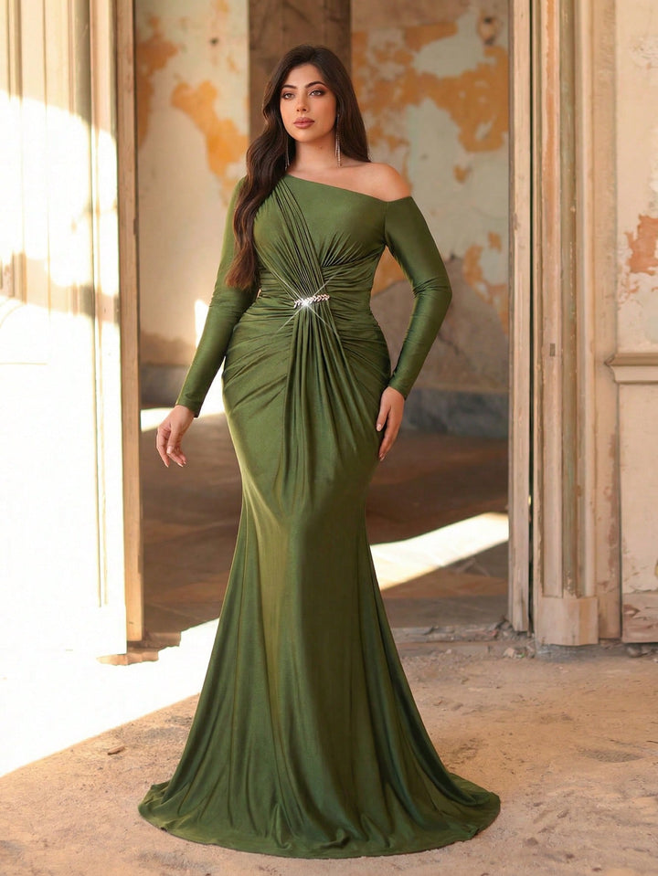 Rochie SHEIN, verde