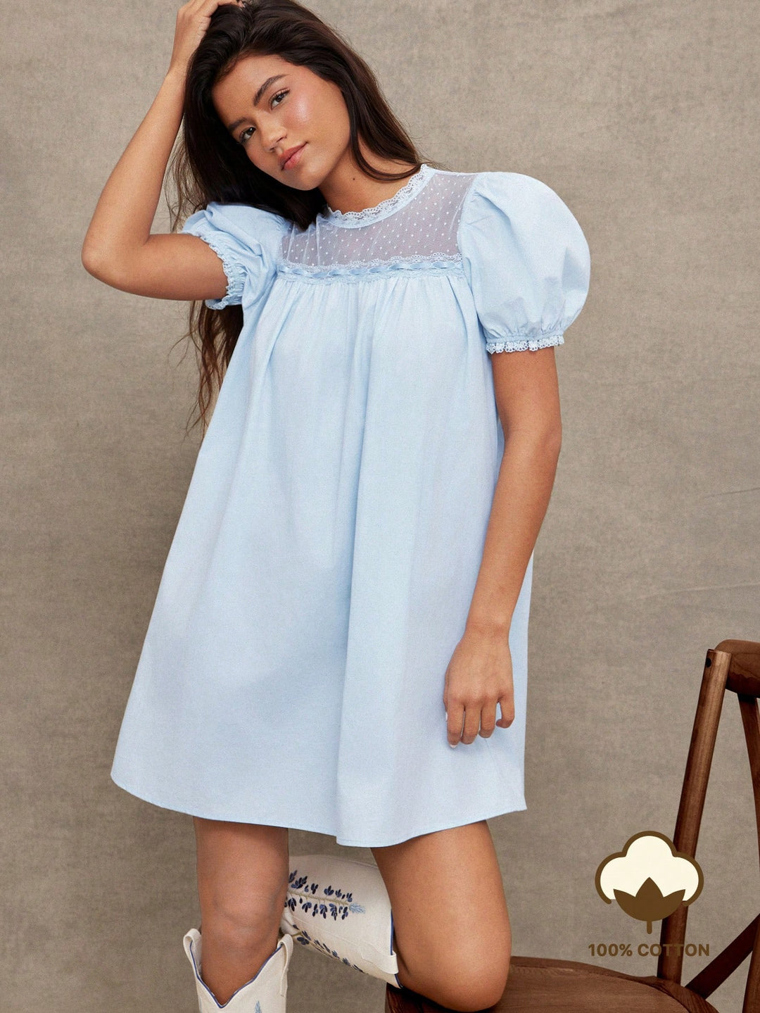 Rochie mini SHEIN, albastru
