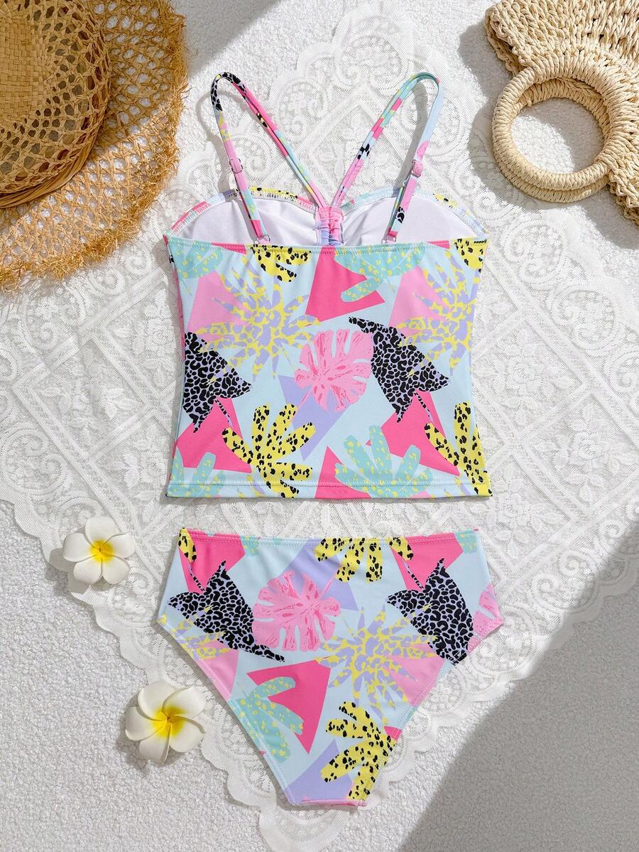 Costum de baie SHEIN, mix culori